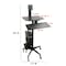 Omnimed ERGO Computer Transport Stand With Cord Reel 350714 - alternate 6