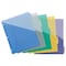 Avery Write & Erase Durable Plastic Dividers with Pockets, 5-Tab Set, Multicolor, 15PK 16176 - alternate 5