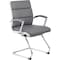 Boss Executive CaressoftPlus Chair with Metal Chrome Finish, Guest Chair B9479-GY - alternate 1