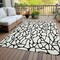 Homeroots 3' X 5' Ivory And Black Geometric Washable Indoor Outdoor Area Rug 599202 - alternate 6