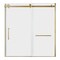 Kingston Brass 60" W x 60" H Left Handed Tub Door, Brushed Brass SSD60608SL7 - alternate 1
