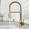 Vigo Brant Single Handle Pull-Down Sprayer Kitchen Faucet in Matte Brushed Gold VG02003MG - alternate 6