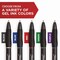 Sharpie S-Gel High-Performance Gel Pen, Retractable, Medium 0.7 mm, Black Ink, Black Barrel, 4PK 2096134 - alternate 5
