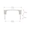 Richelieu 3 3/4-inch (96 mm) Center to Center Brushed Nickel Contemporary Cabinet Pull BP734596195 - alternate 5