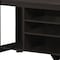 Homeroots 48in Dark Brown Open shelving TV Stand 333254 - alternate 4