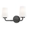 Z-Lite Montford 2-Light Vanity, 16 in W, Matte Black 7005-2V-MB - alternate 1