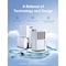 Edendirect 50 pt. 4000 sq. ft. Commercial Dehumidifier in. White with Bucket, Smart Memory ZR-OL20-BD029A - alternate 5