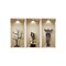 Homeroots Set of Three Acy Faux Niche 3D Peel and Stick Wall Decals, 3PK 565384 - alternate 4
