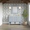 James Martin Vanities Breckenridge 48in Single Vanity, Serenity Blue, w/ 3 CM Victorian Silver Quartz Top 330-V48-SRB-FVSL - alternate 7