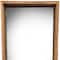 Homeroots 24" x 36" Gray p-Oxybis(benzenesulfonyl hydrazide) Solid Wood Hanging or Tabletop Picture Frame 380364 - alternate 2