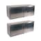 Mytee Products 24inx24inx60in Aluminum Trailer Underbody Tool Box w/ Double Door & Paddle Lock, 2PK TBAL242460-PLALx2 - alternate 6