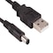 Sanoxy 3ft USB 2.0 A Male to DC 5.5 mm x 2.1 mm Power Cable SNX-CBL-LDR-U2112-1103 - alternate 1