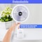 Simple Deluxe Clip on Fan with LED Lamp, Rechargeable Desk Fan, 4 Speed 360 DegRotating Detachable Clamp, Battery HIFANXCLIP6WLIGHT - alternate 6