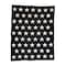 Homeroots Navy Blue And White Stars Knitted Baby Blanket 383154 - alternate 5
