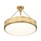Z-Lite Quinn Modern Gold 3 Light Semi Flush Mount 3046SF22-MGLD-LED - alternate 3