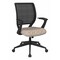 Office Star Products EM Series Screen Back Task Chair with "T" Arms, City Park Birch EM51022N-K106 - alternate 1
