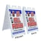 Signmission We Buy Cell Phones, A-Frame & 2 Decals Installed, Heavy-Duty Plastic Frame SBHD-D-2436-We Buy Cell Phones - alternate 3