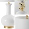 Jonathan Y Brussels 27 in. Contemporary Transitional Ceramic/Metal LED Table Lamp, White/Gold Painting JYL6208A - alternate 9