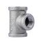 B & K 1 in. FIP each X 1 in. D FIP 3/4 in. D FIP Black Malleable Iron Reducing Tee 310URT-1134 - alternate 1