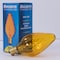 Bulbrite 25 Watt Dimmable Amber F15 Fiesta Incandescent Light Bulbs with Medium (E26) Base, 25PK 861972 - alternate 4