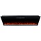 Northwest Electric Fireplace 60 in Wall Mounted with Fire Crackling Sounds & Remote to Adjust LED Flames 80-BEF-60W - alternate 6