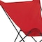 Homeroots 36" Red and Chrome Outdoor Camping Chair 373463 - alternate 4
