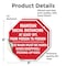 Signmission Maintain Social Distancing At Least, 6 inch X 6 inch, Vinyl Decal, 2PK OC-D-2PACK-6-200 - alternate 3