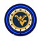 Holland Bar Stool West Virginia University 19 Double Neon Wall Clock Clk19BK - alternate 1