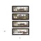 Homeroots Set Of Four Holiday Seasons on the Farm Black Framed Print Wall Art, 4PK 406217 - alternate 5