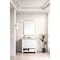 James Martin Vanities Breckenridge 36" Single Vanity, Bright White, w/ 3 CM Tajnar Eclos Top 330-V36-BW-3TJR - alternate 5