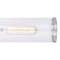Vaxcel Levitt 2 Light Polished Nickel Mid Century Modern Industrial Bathroom Vanity Fixture Clear Glass W0389 - alternate 9