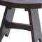 Homeroots 18" Dark Brown Teak Rectangular Shower Bench 376697 - alternate 4