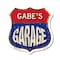 Signmission Gabe's Garage, 6 Inch X 6 Inch, Plastic Sign SHI-P-6-383-GABE - alternate 1