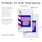 Signmission Barber Shop, Vinyl Decals Only 24 Inch x 36 Inch, Vinyl Decal, 2PK DSB-2436-2PACK-Barber Shop - alternate 2