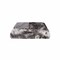 Homeroots 50" X 70" Dark Gray and Ivory Faux Fur Plush Throw Blanket 354560 - alternate 1