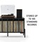 Crosley Greenwich Medium Record Player Stand With Vinyl Storage CF1155-BK - alternate 8