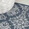 Jonathan Y Amora Traditional Mediterranean Tile Design Navy/Cream 3 ft. x 5 ft. Indoor/Outdoor Area Rug TSN206A-3 - alternate 4