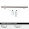 Amerock Central 5-1/16 inch (128mm) Center-to-Center Satin Nickel Cabinet Pull, 25PK 25VMP37162G10 - alternate 3