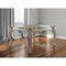 Homeroots 55" Antiqued White Solid Wood And Solid Manufactured Wood Dining Table 376938 - alternate 3