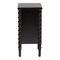 Baxton Studio Malinda Classic Black Wood 3-Drawer End Table with Spindle Legs 253-14067-ZORO - alternate 5