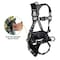 Safewaze PRO+ Slate Construction Harness: Alu 3D, Alu QC Chest/Legs, Trauma Relief (2X) 025-1761 - alternate 1