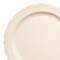 Smarty Had A Party 10" Ivory Vintage Round Disposable Plastic Dinner Plates (120 Plates), 120PK 860IV-CASE - alternate 7