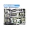 Kable Kontrol PVC Open Slot Wire Duct, 3in W x 2in H x 6.5ft L, Gray, 1 PC PFOS3X2S - alternate 5