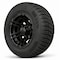 Countrywide 205/50R10, Cart Tire and Wheel Assembly 597120MBLK - alternate 2