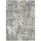 Homeroots 8' X 10' Gray And Ivory Abstract Washable Indoor Outdoor Area Rug 597971 - alternate 6