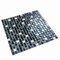 Apollo Tile Blue 11.7 in x 11.7 in Glass, Metal Glossy Floor and Wall Mosaic Tile 4.75 sqft/case, 5PK APLHTC88077-15A - alternate 6
