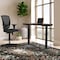 We'Re It Lift It Electric Sit Stand Desk, 46.25 H, 24 W X Laminate wood, metal, Black VL22BLK4824-WNB - alternate 3