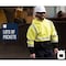 Oberon Hi-Vis 100% FR/Arc-Rated Heavyweight 12 oz Hoodie, Pullover, Black Bottom, Hi-Vis Yellow, 3XL ZFC106-3XL - alternate 5