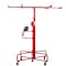 Wrightmaster Drywall Lift Panel 16ft Hoist Jack Lifter, Rolling Caster Wheel, Sheetrock Lift, 150lb, Red ZR-W465P189993 - alternate 1