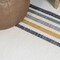 Jonathan Y Pollux Classic Coastal Mitred Stripe Reversible Machine-Washable Cream/Navy 2 ft. x 8 ft. Runner Rug SVH105A-28 - alternate 5